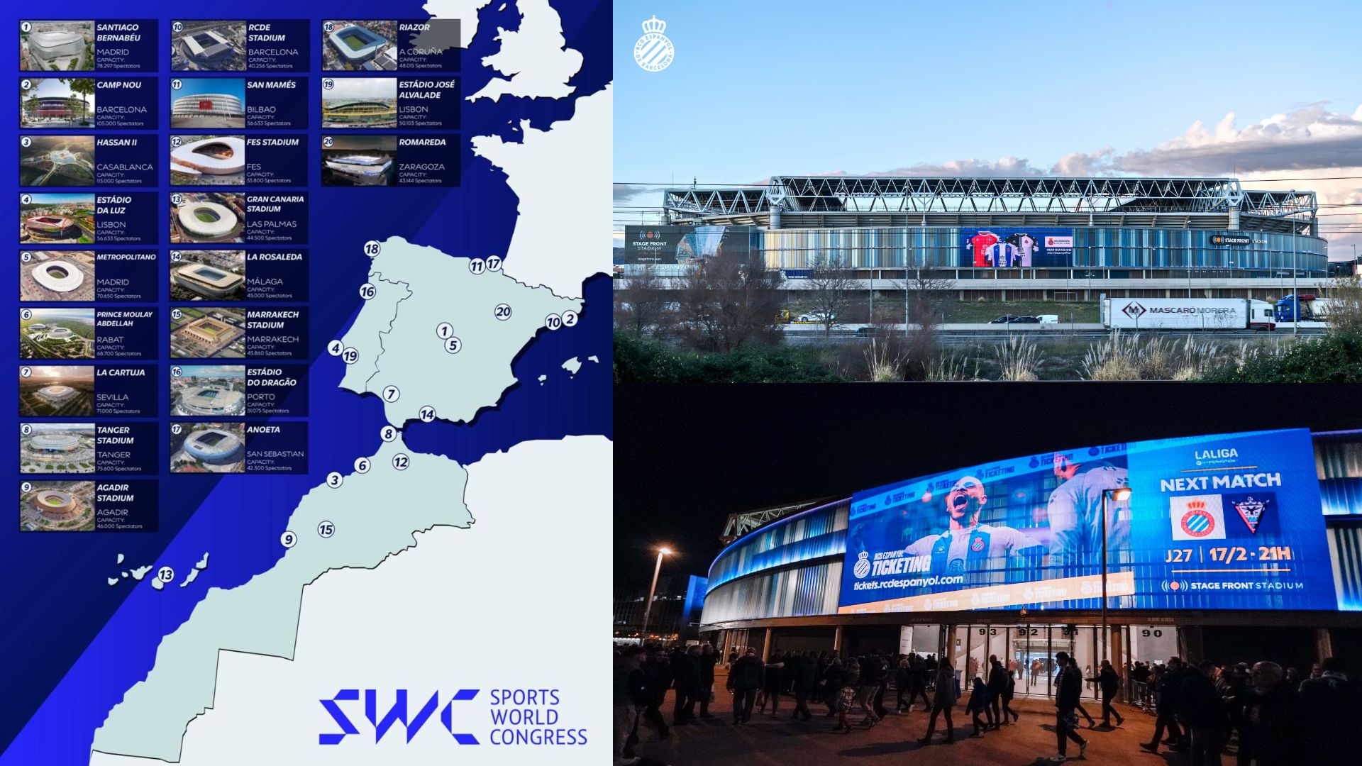 Talking about the future of stadiums: Technology, sustainability, and experience⁣