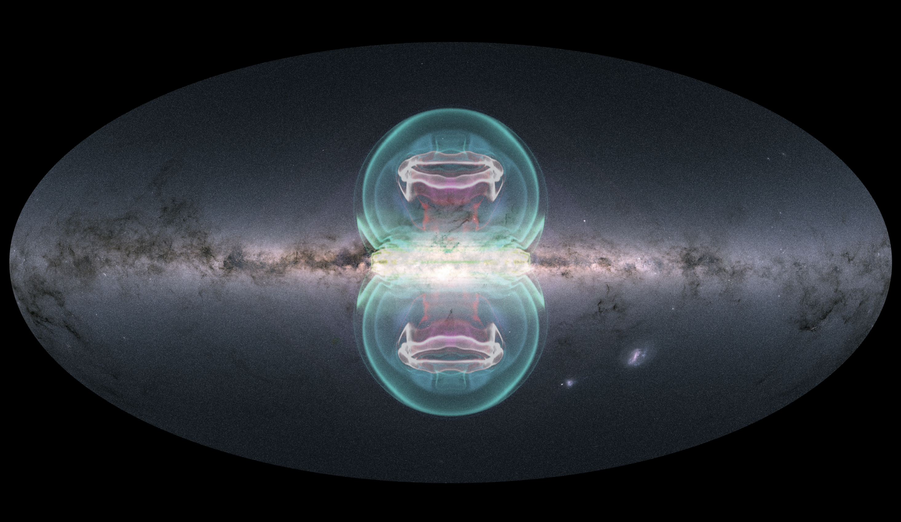Fermi and eRosita bubbles may originate from past activity of the Galactic black hole