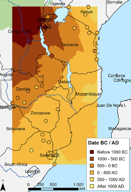 Explaining human range expansions