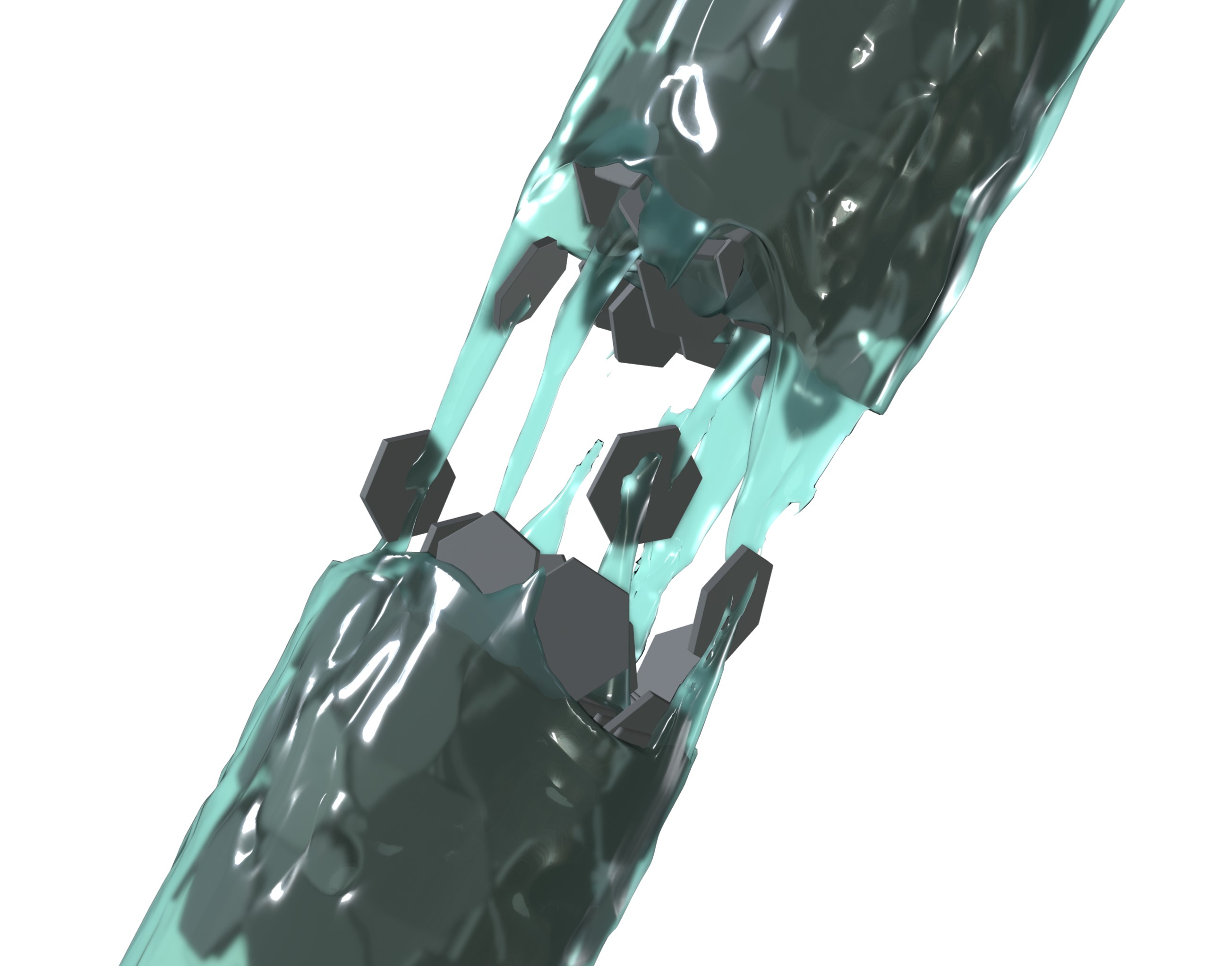 A Bio-Inspired Model Design for Developing Hierarchically Structured Composite Hydrogels