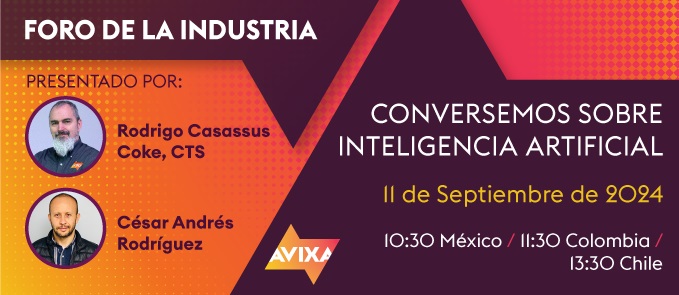 Conversamos sobre IA en nuestro foro virtual de la Industria AV en español