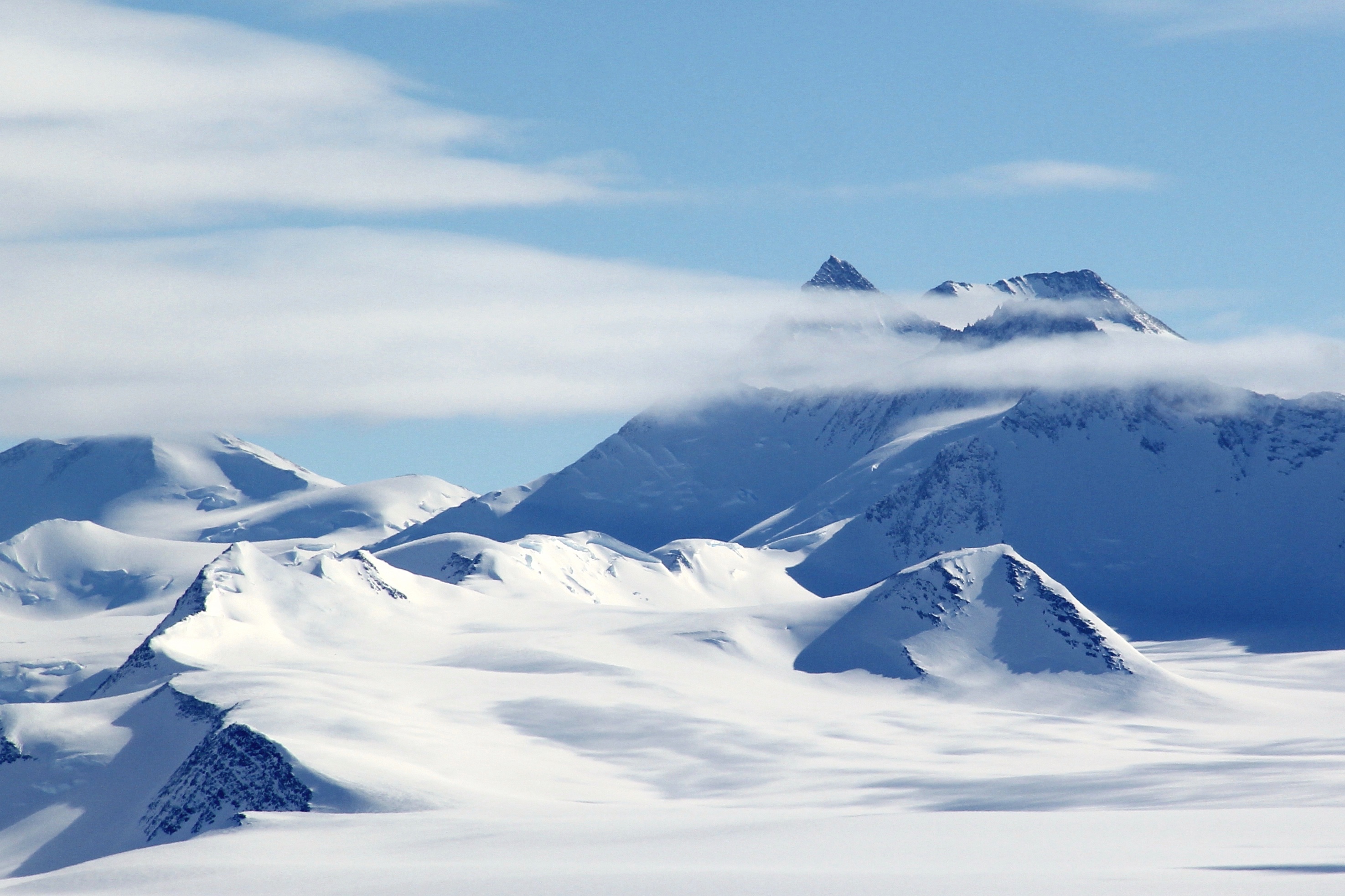 The burning of fossil fuels is making Antarctica darker