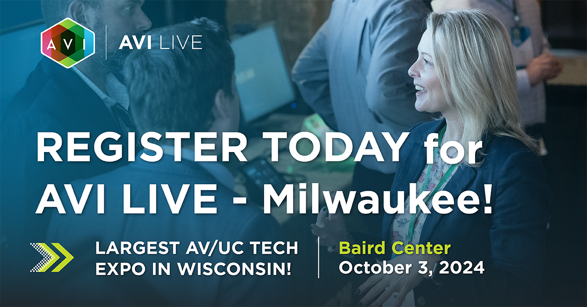 AVI LIVE Coming to Milwaukee Oct. 3!