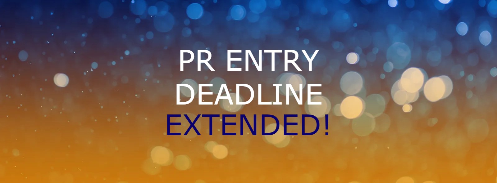There’s still time to enter!