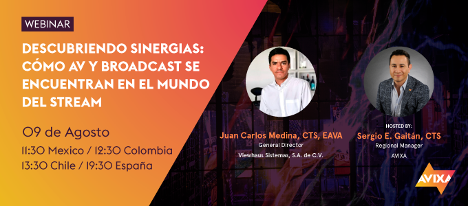 Descubriendo sinergias: Cómo AV y broadcast se encuentran en el mundo del stream