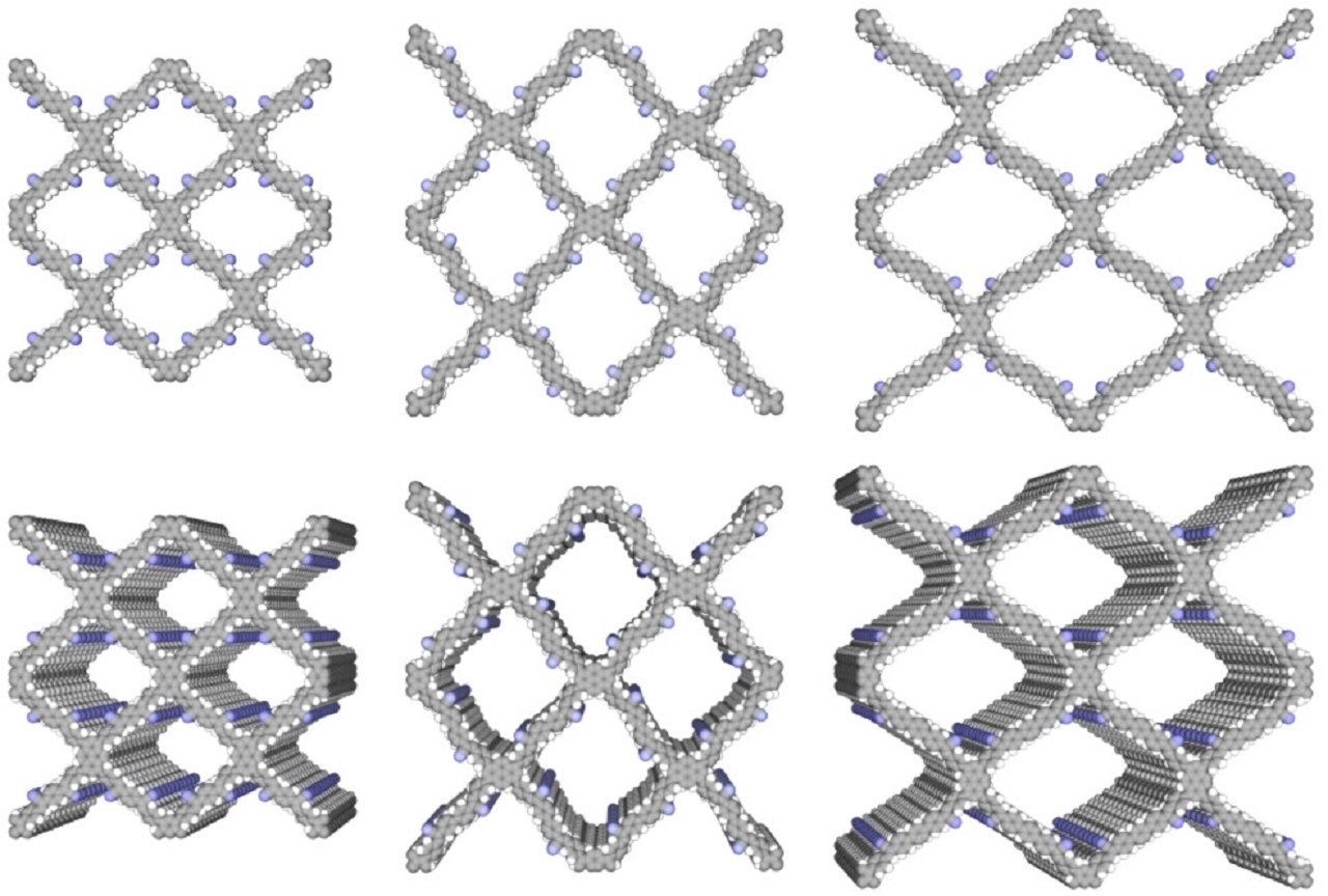 Designed synthesis of stable light-emitting two-dimensional sp2 carbon-conjugated covalent organic frameworks