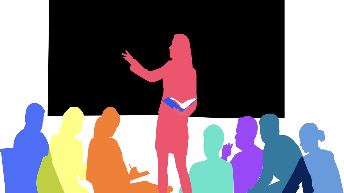 Just add blank slides: a simple remote teaching idea