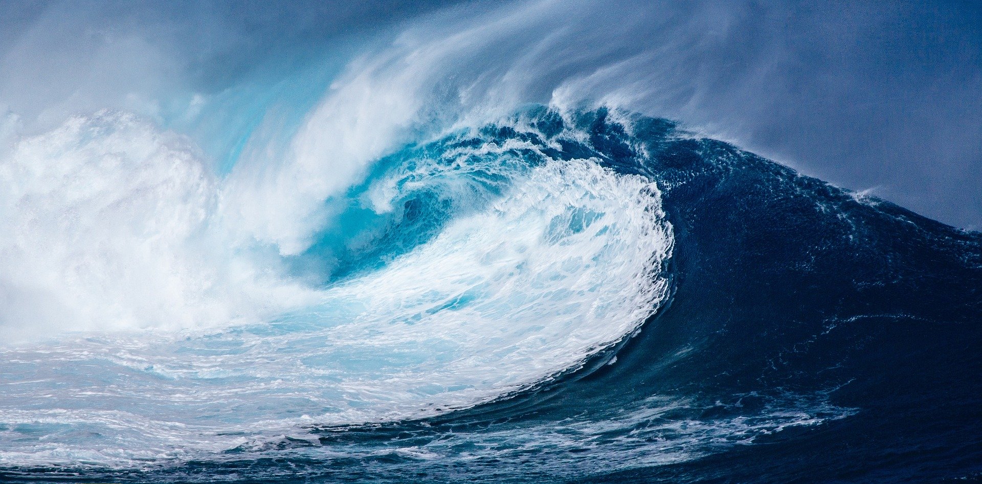 Dive into the blue...