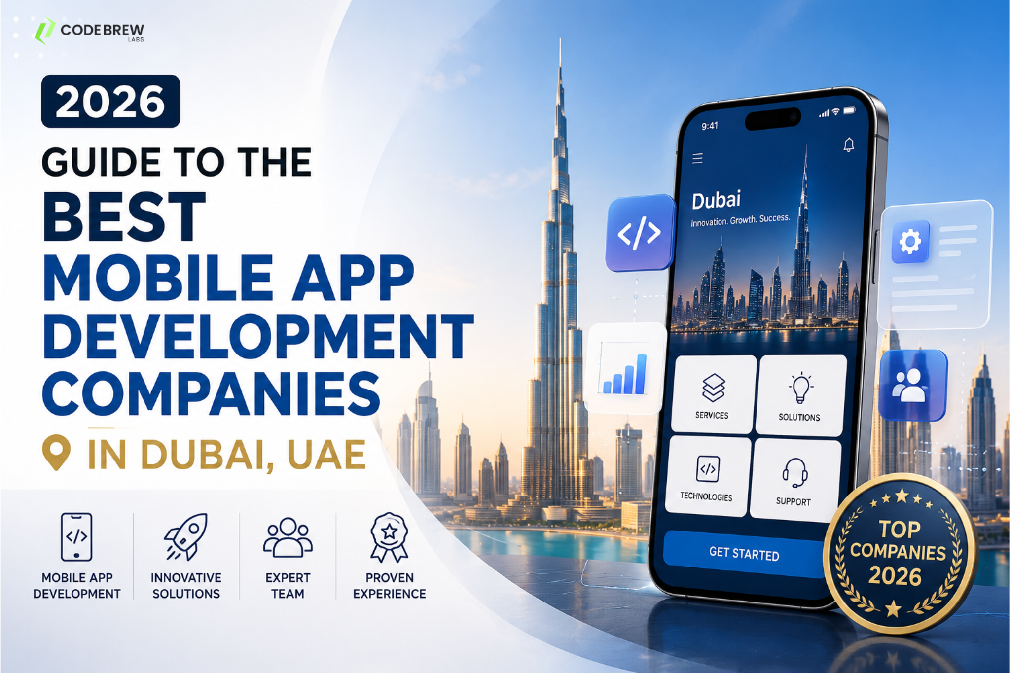 2026 Guide to the Best Mobile App Development Companies in Dubai, UAE