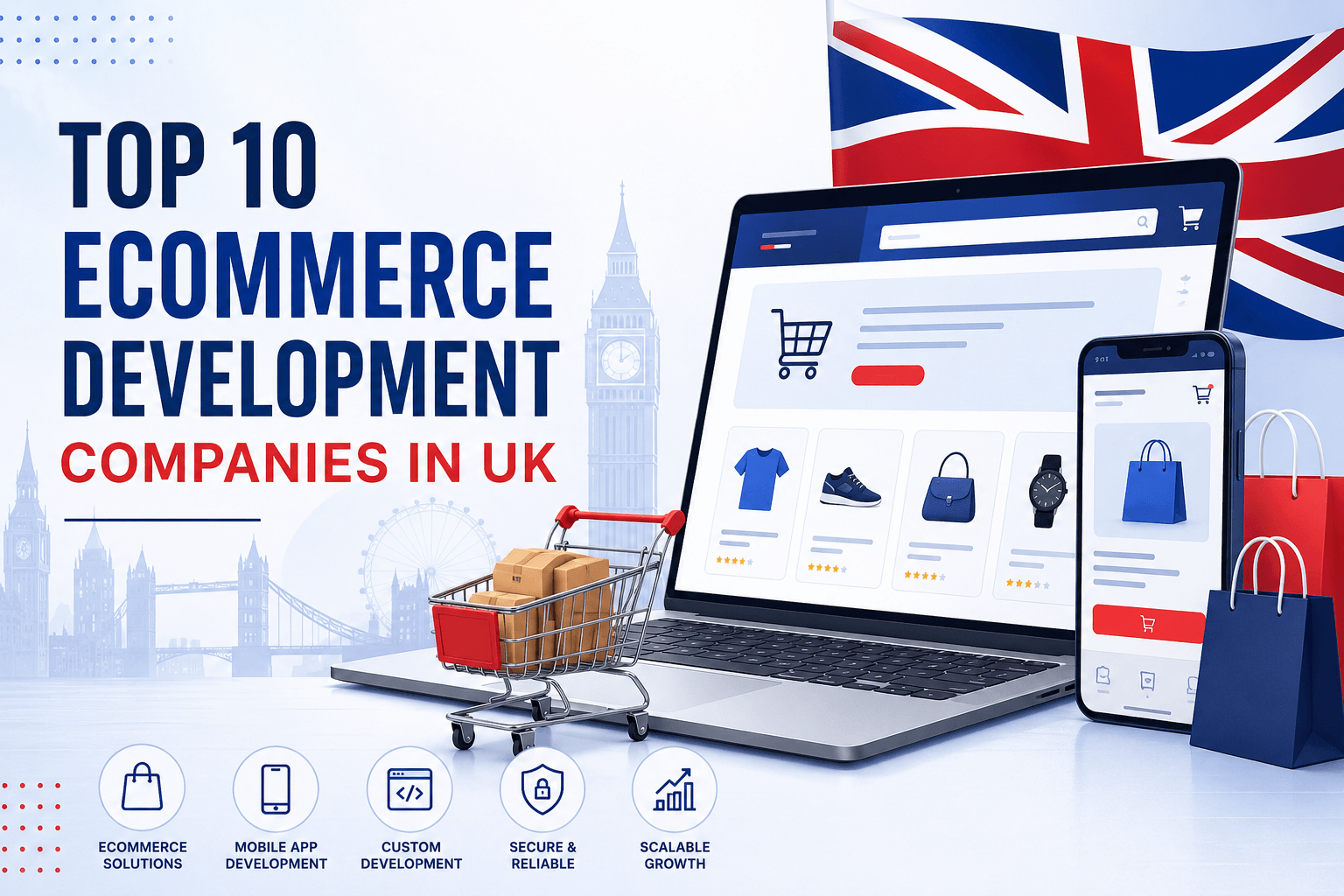 Top 10 Ecommerce Development Companies in the UK