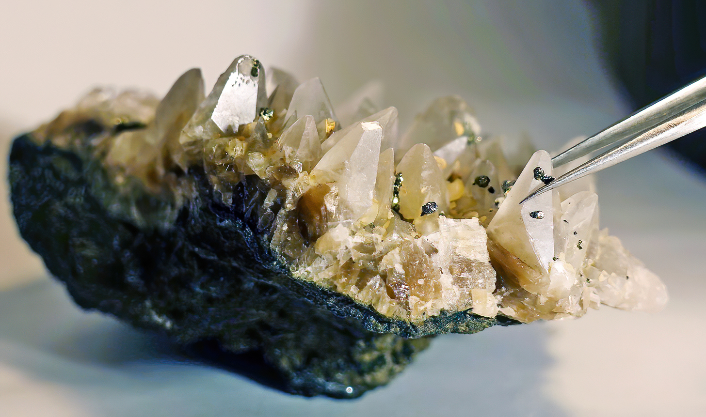 Mineral veins are ancient microbial burial grounds  