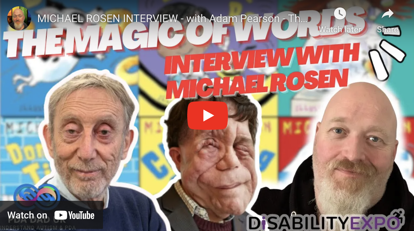 Michael Rosen Interview with Adam Pearson - The Magic of Words