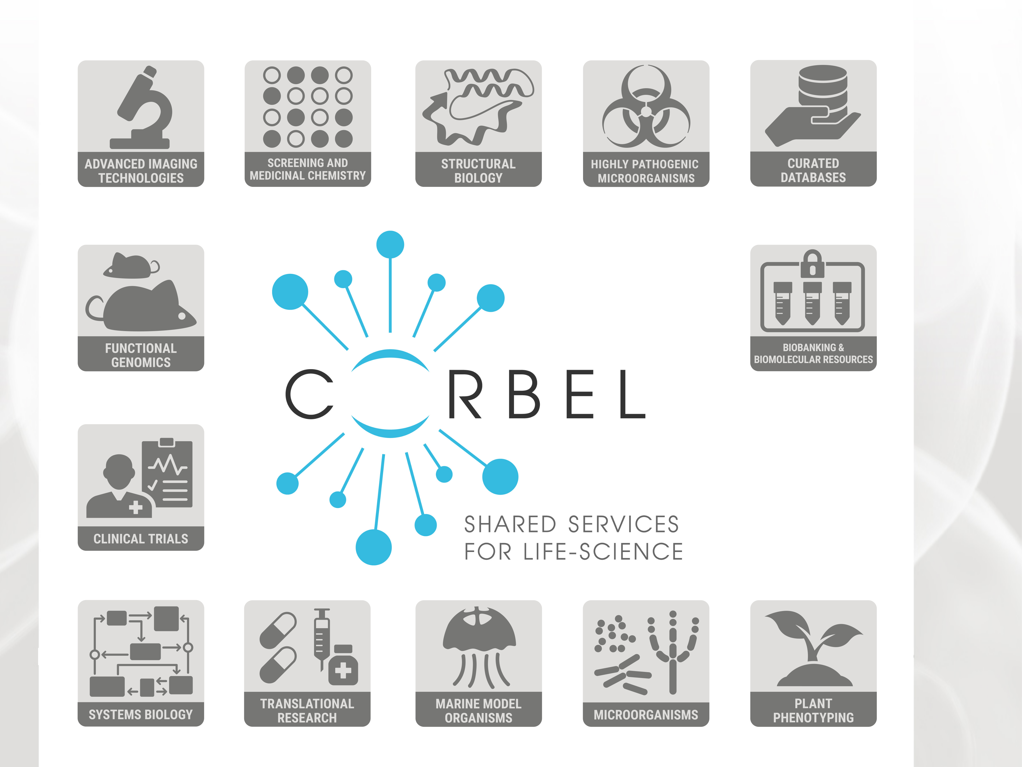 CORBEL - Shared services for the life sciences