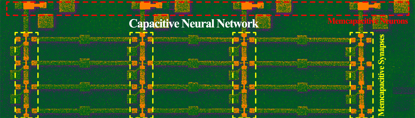 Capacitive switching network for future computing