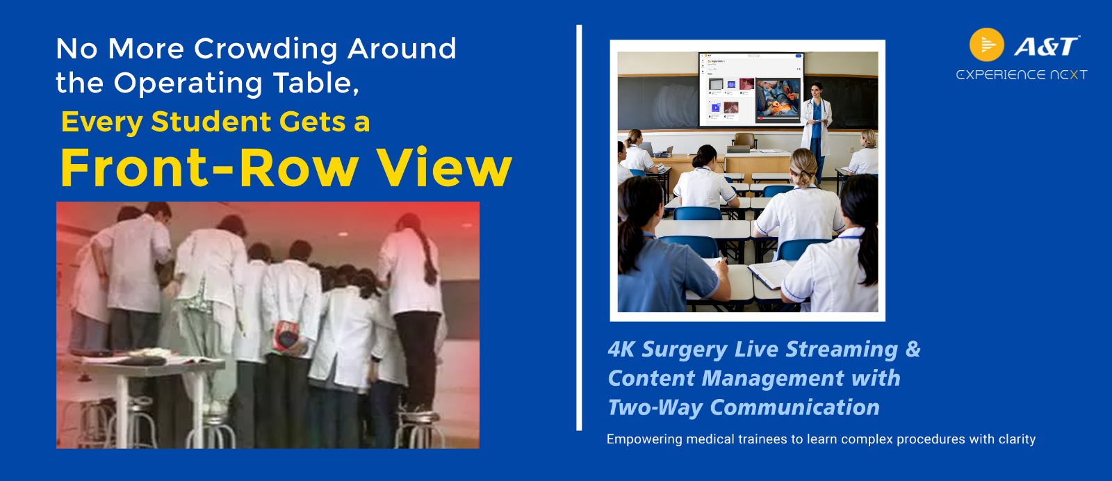 4K Surgery Live Streaming & Content Management solution 
