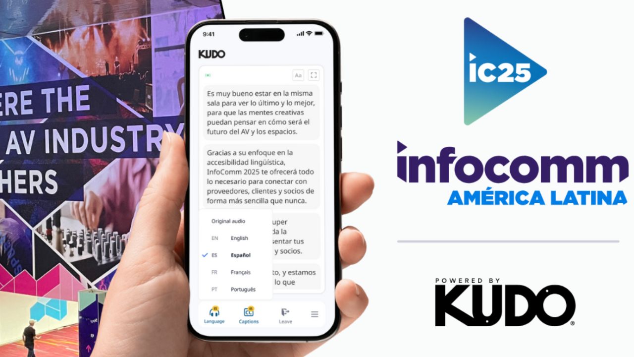 KUDO, socio oficial de traducción de InfoComm América Latina