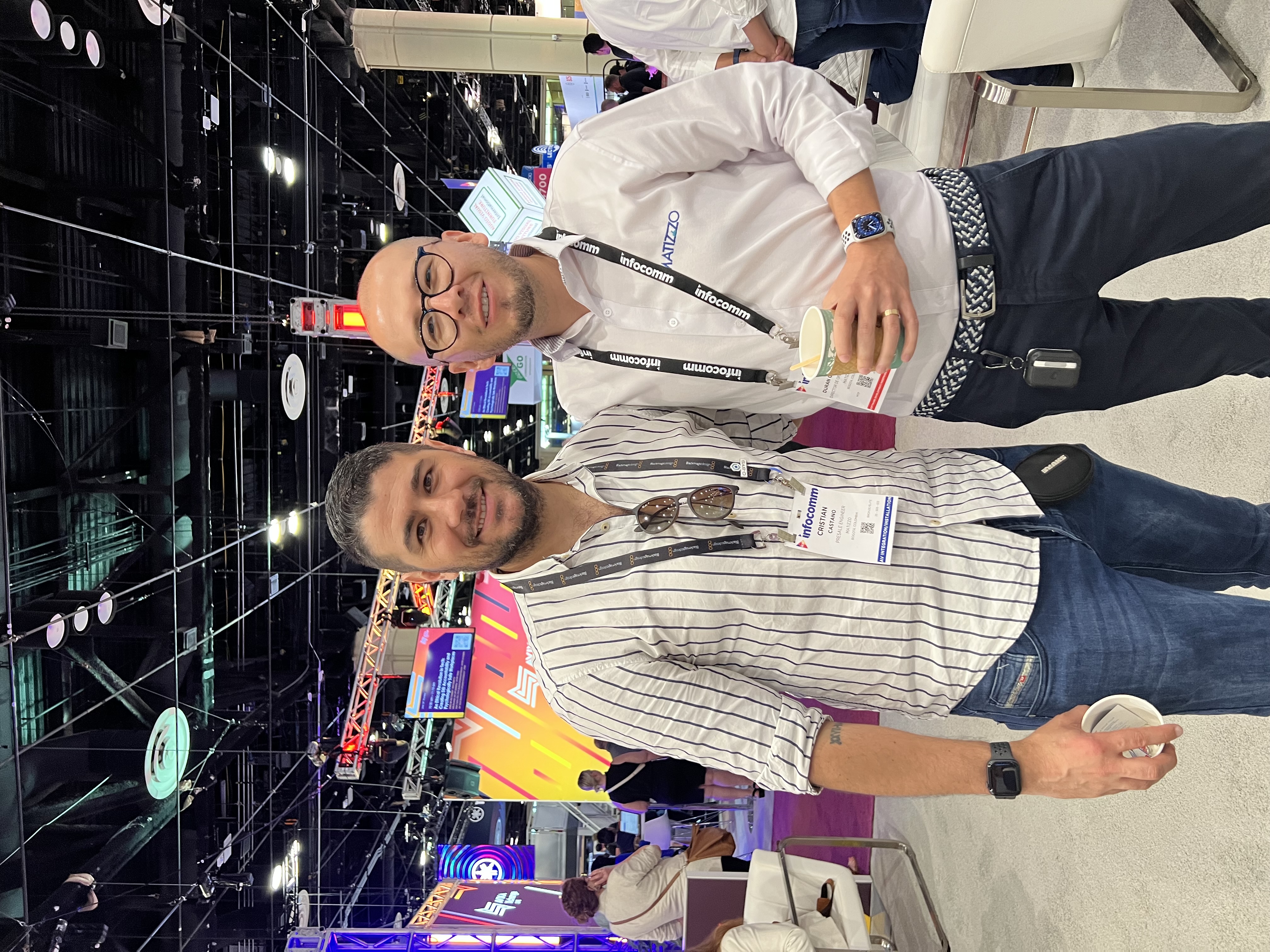 Happy in Avixa Booth