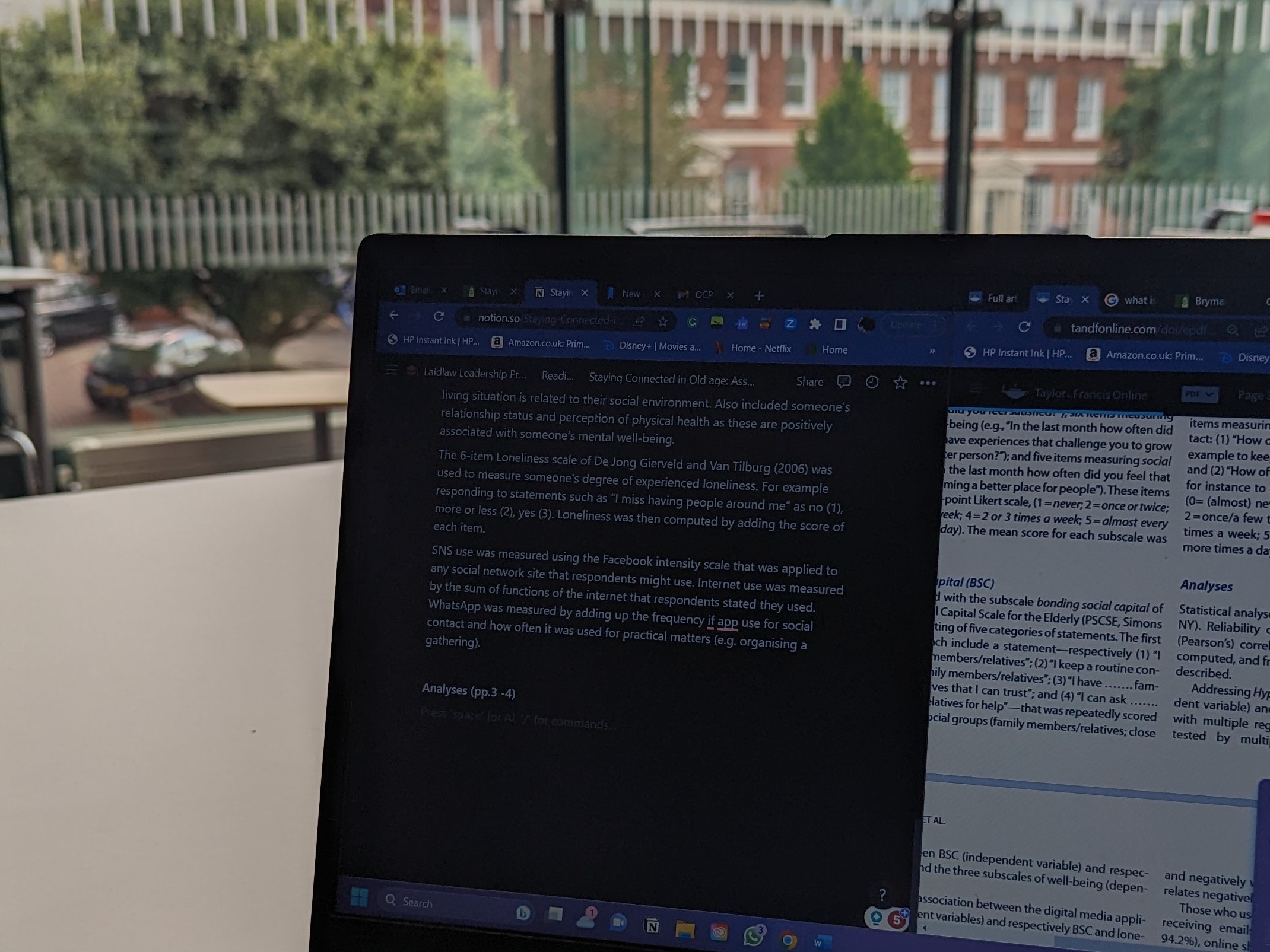 The research so far: my project and experiences!