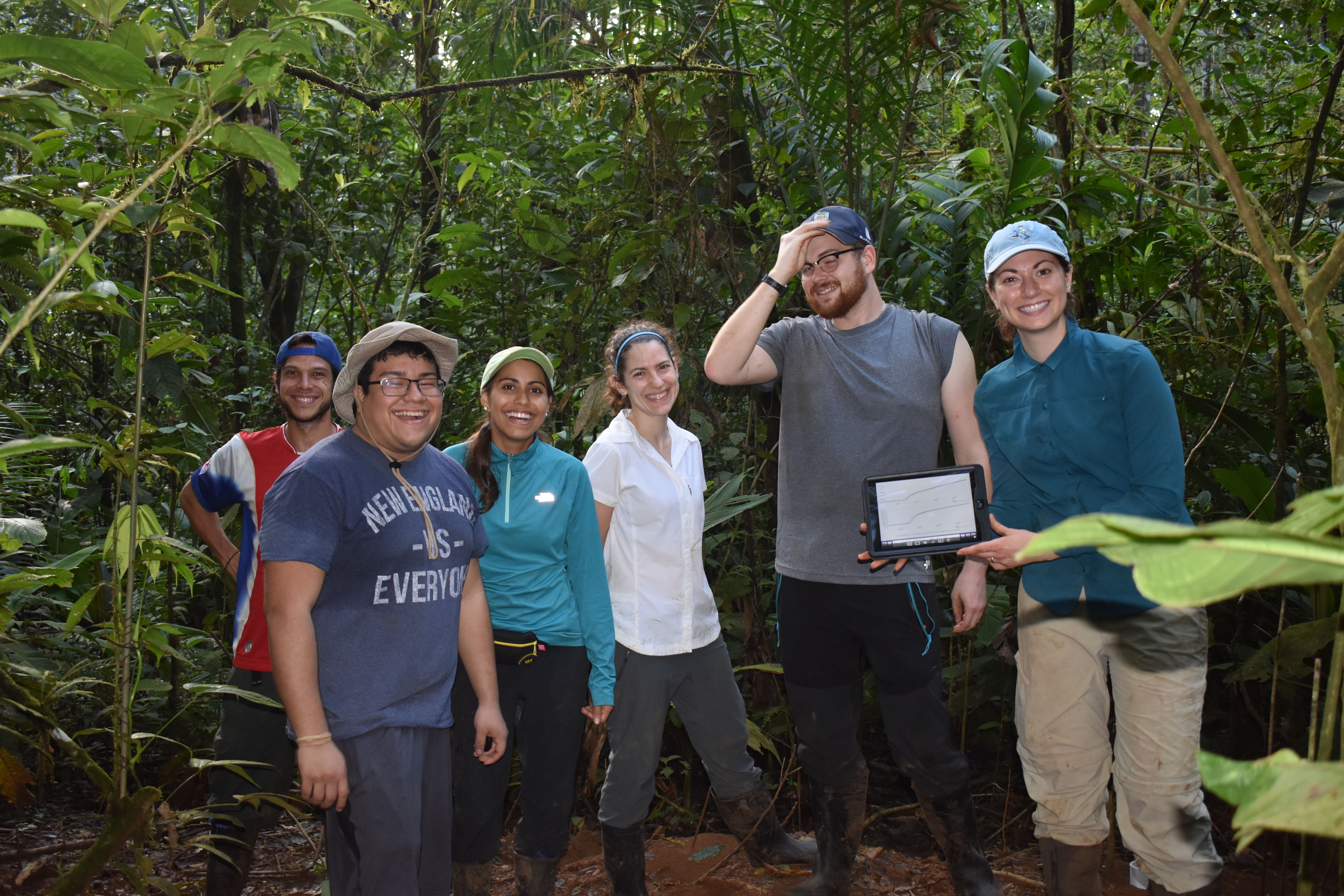 A field season without field work