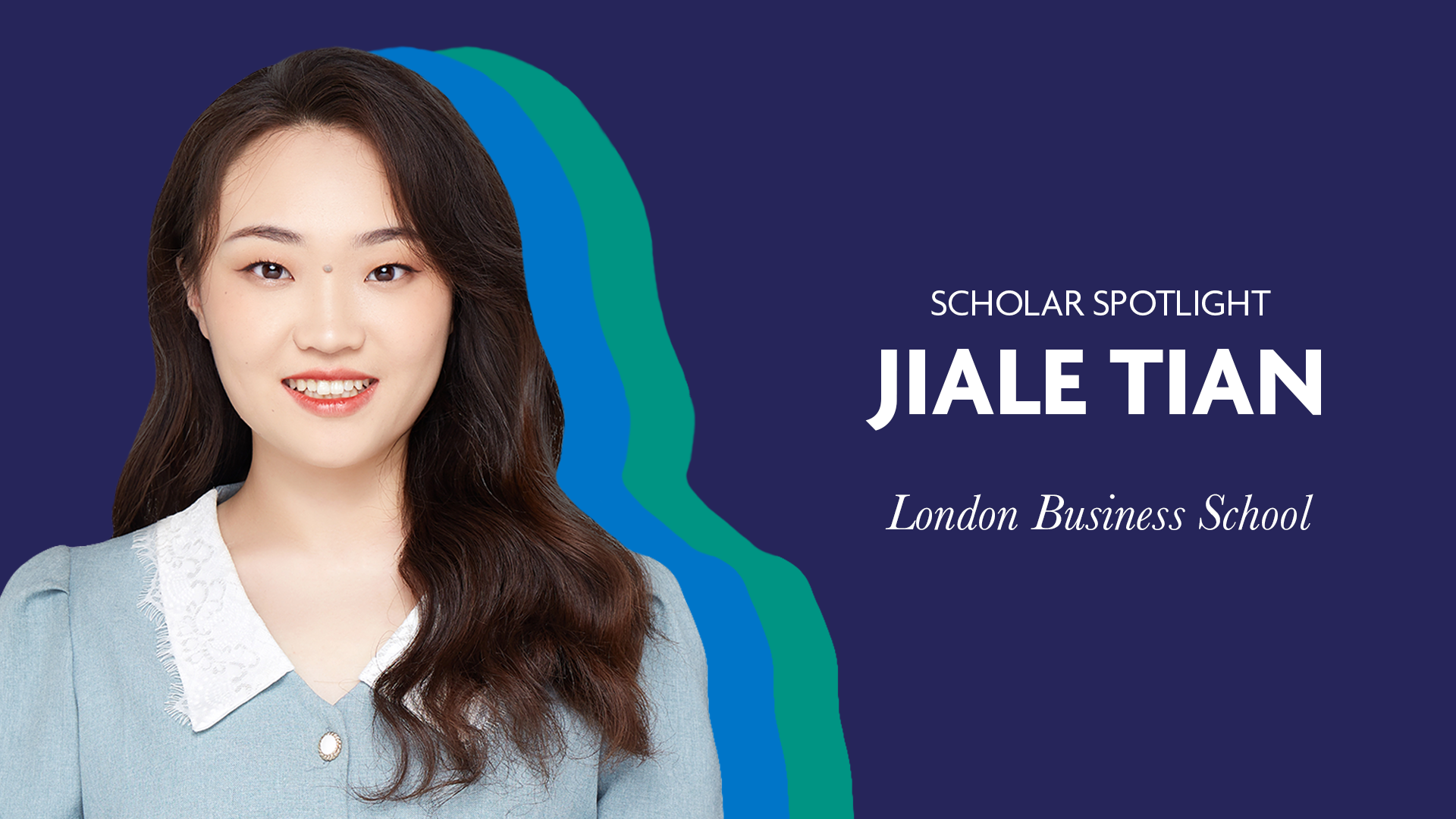 Scholar Spotlight - Jiale Tian