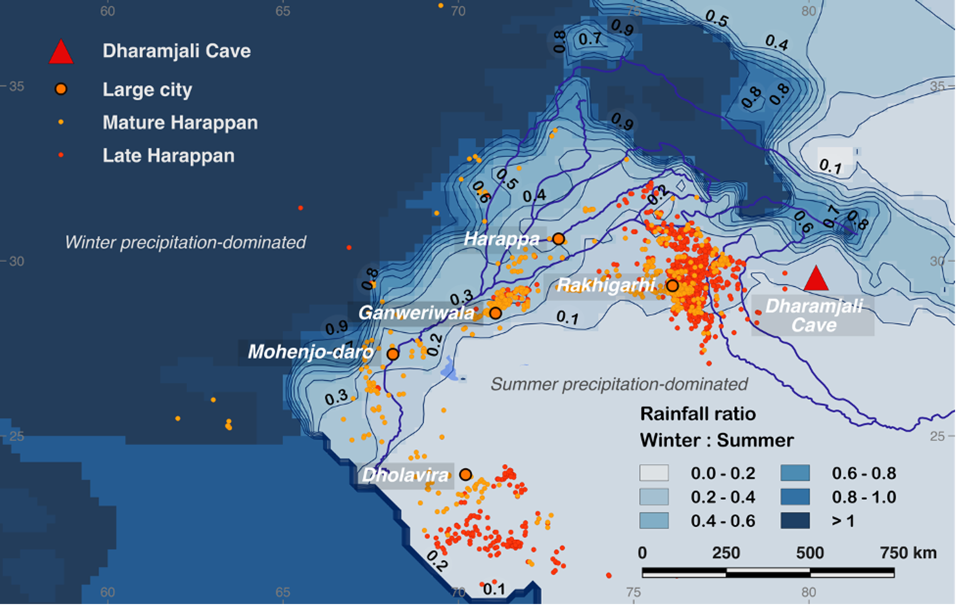 North Indian stalagmite reconstructs ancient droughts