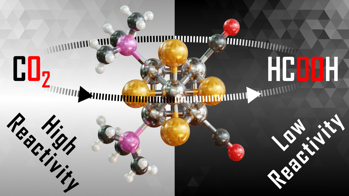 Converting Carbon Dioxide to Formic Acid by Tuning Quantum States in Metal Chalcogenide Clusters 