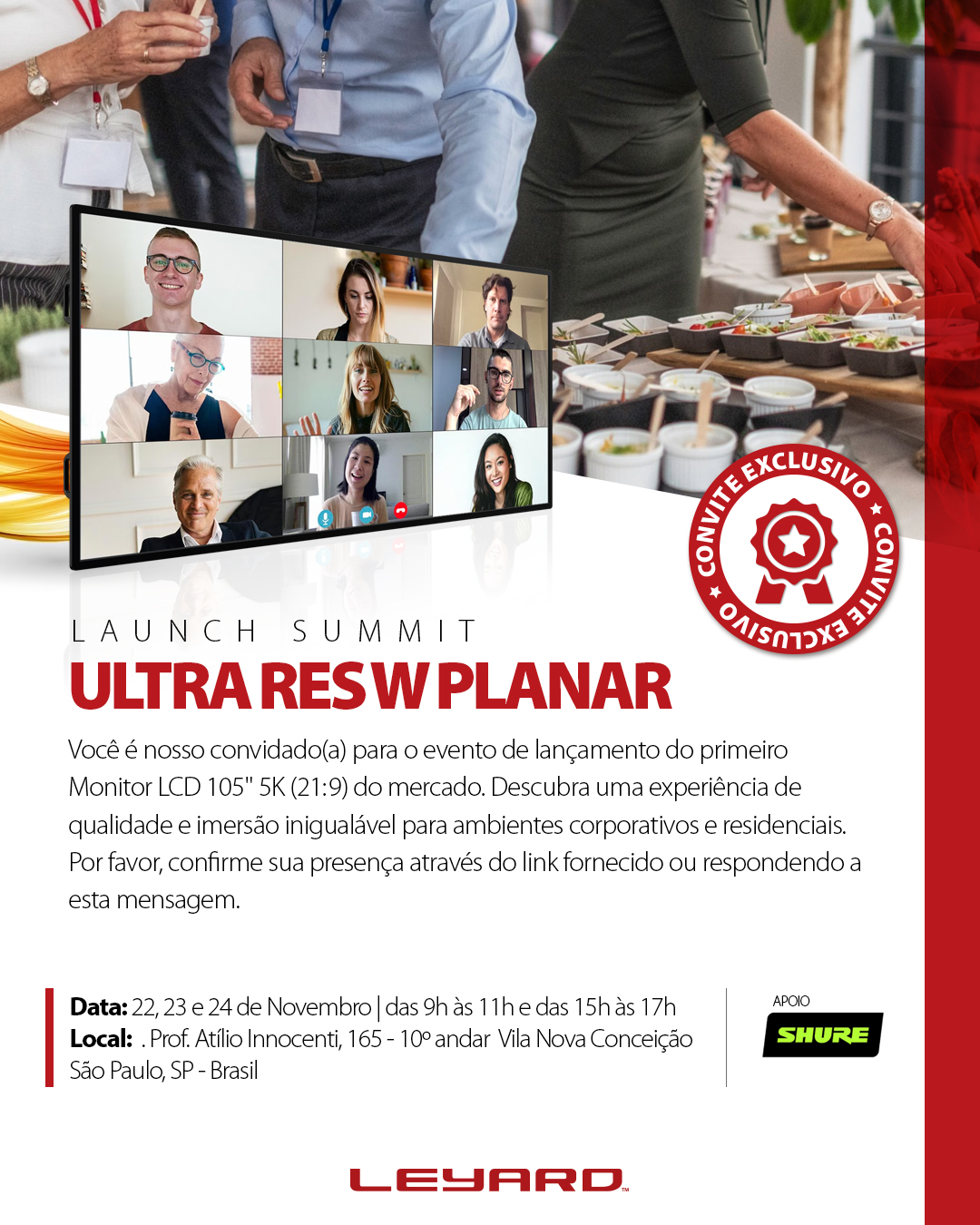 CONVITE ESPECIAL!