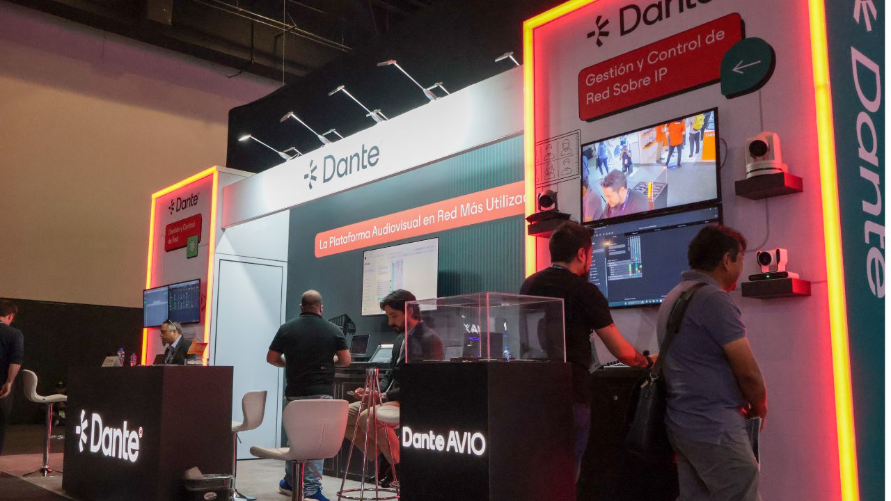 Audinate mostrará el alcance de Dante en InfoComm América Latina 2026