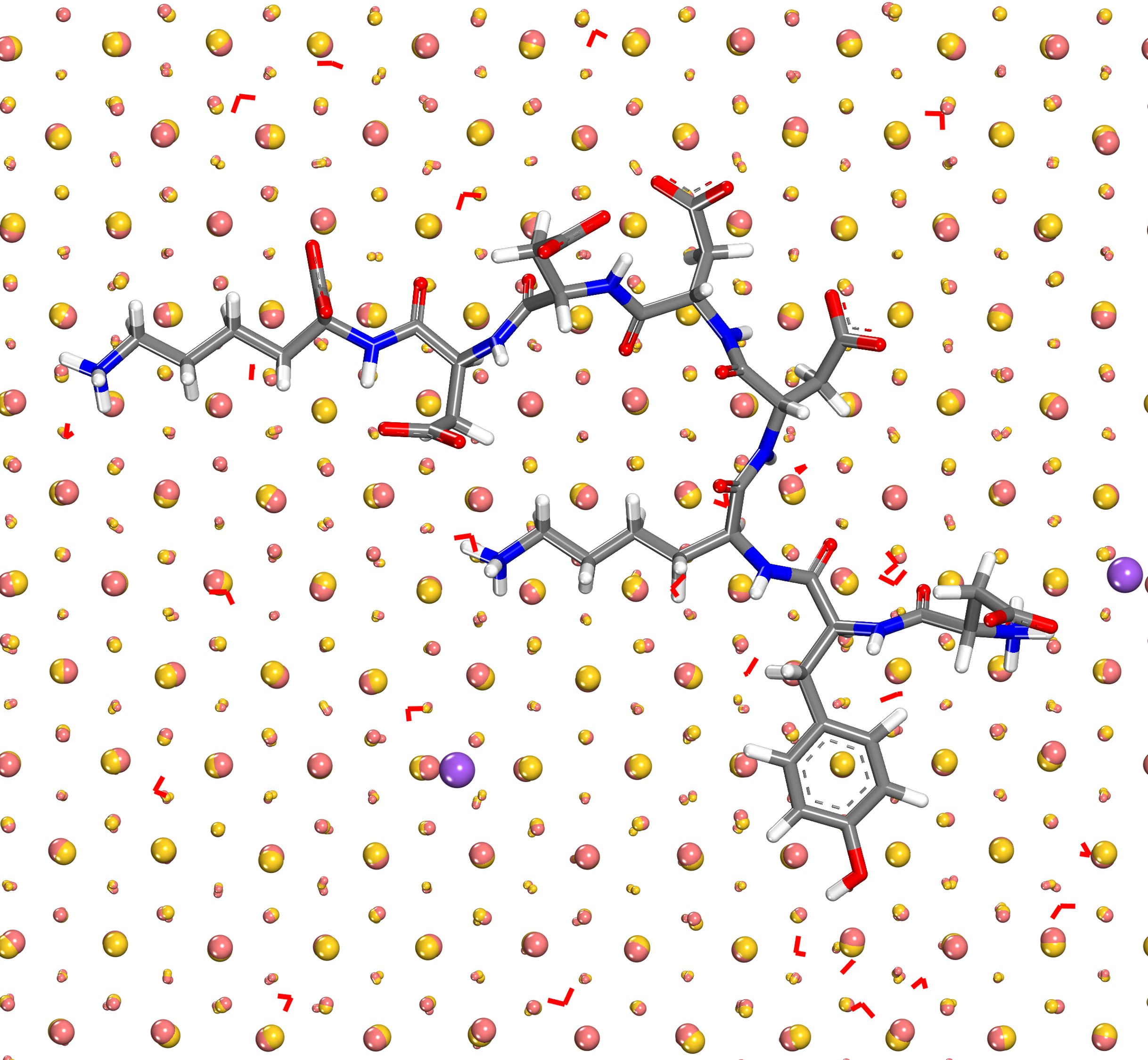 Modeling metal biointerfaces and electrodes up to millions of atoms