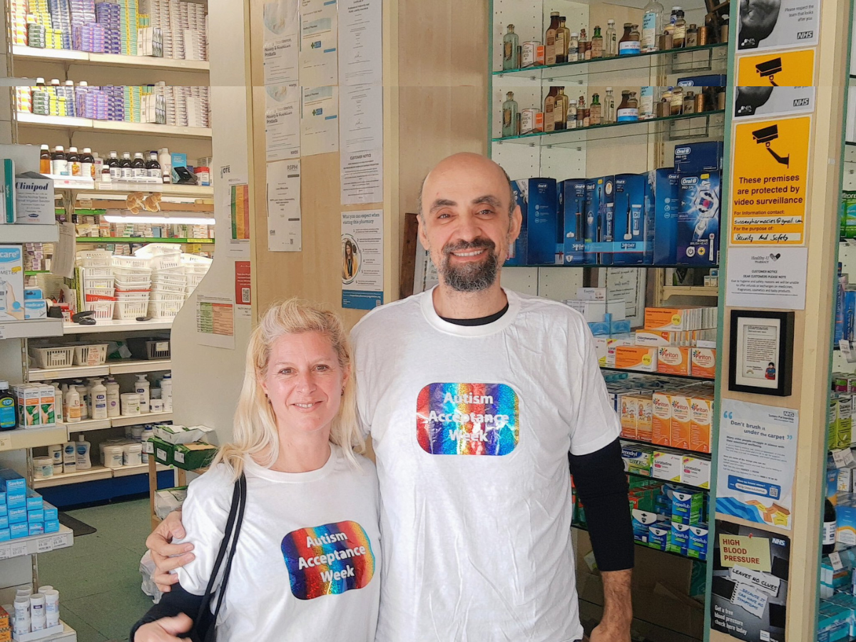 Pharmacy celebrates autistic person on dispensary placement