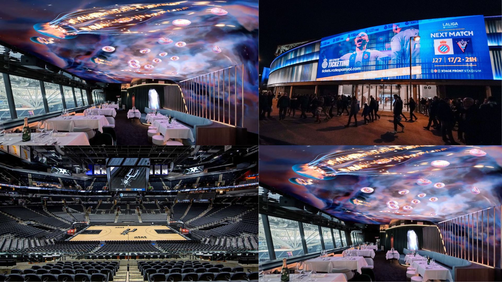 LED DREAM GROUP: Revolucionando los estadios deportivos con Iluminación digital y espacios multifuncionales