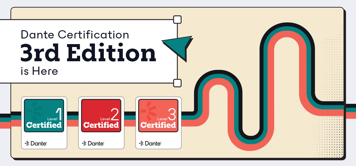Dante Certification 3rd Edition Training