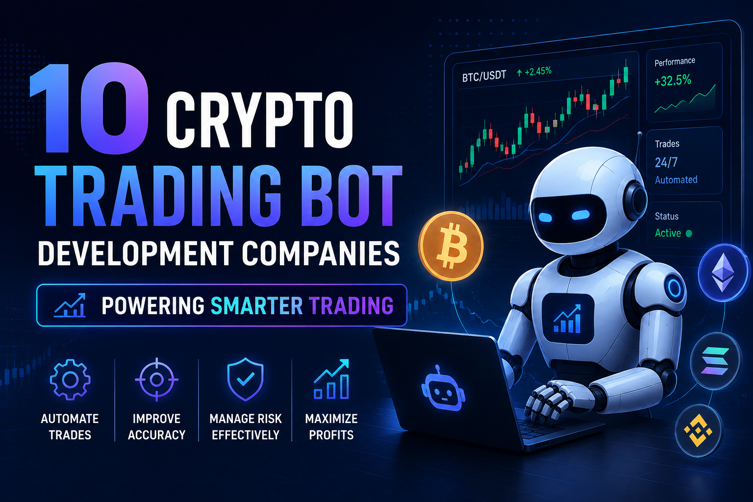10 Crypto Trading Bot Development Companies Powering Smarter Trading in 2026