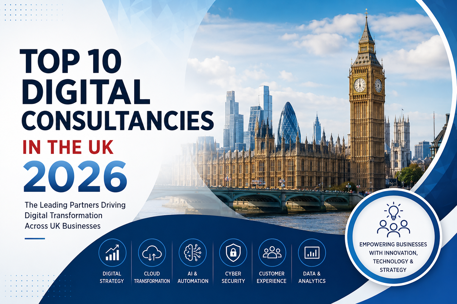 Top 10 Digital Consultancies for Consulting in UK
