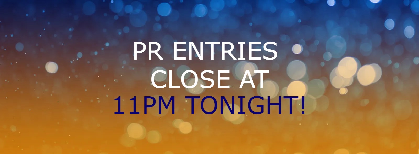 Only a few hours remain to enter!