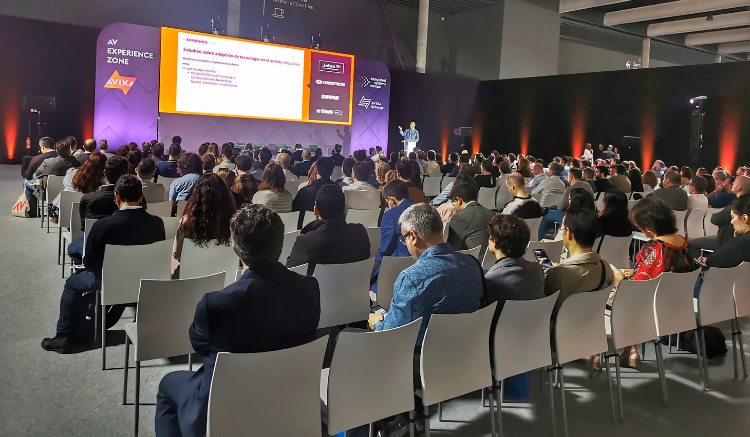 AV Experience Zone en ISE 2022