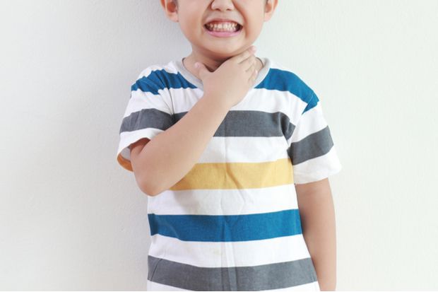 Could this child be suffering from more than a sore throat?