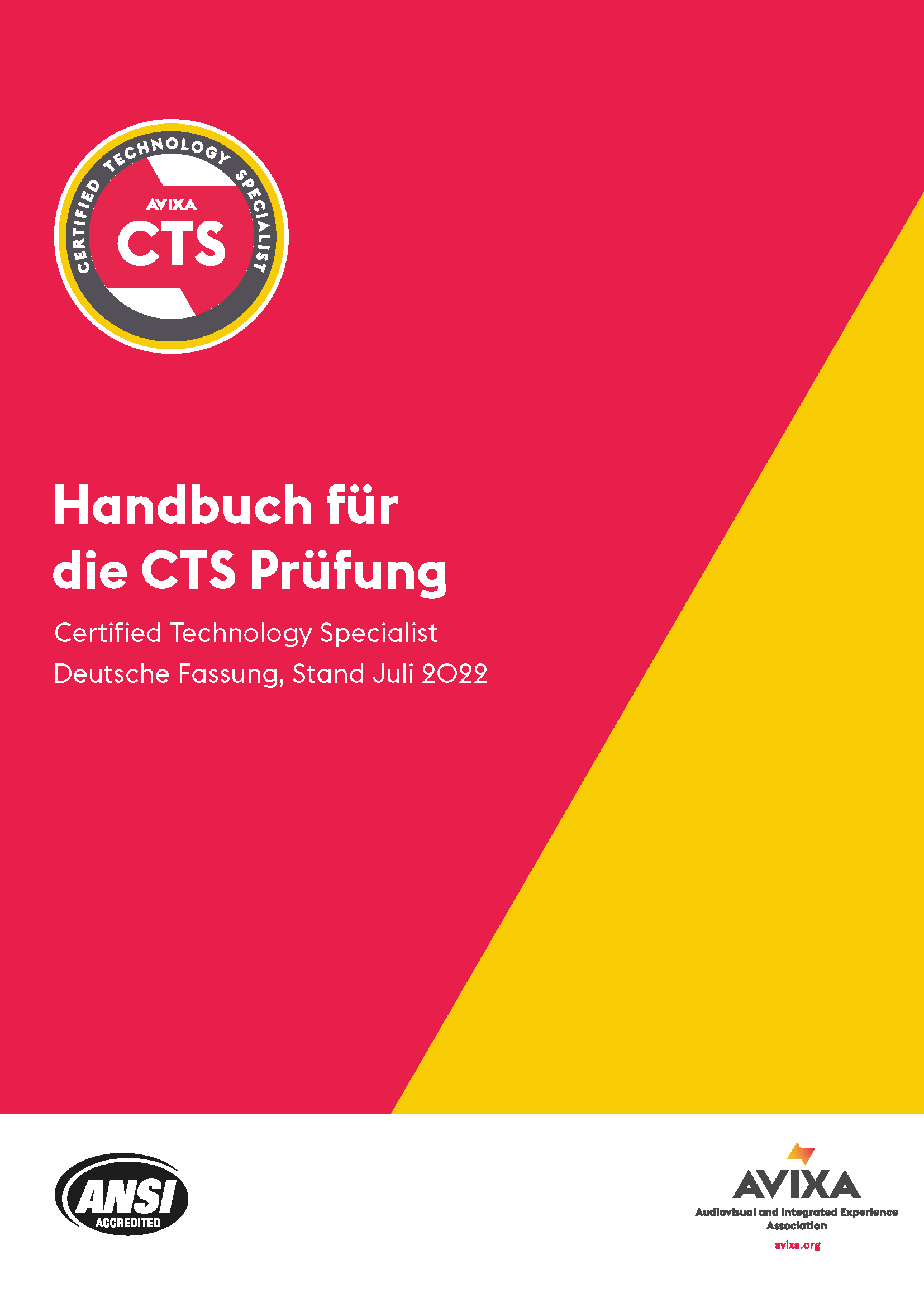 CTS-Prüfungshandbuch nun auch in deutscher Sprache