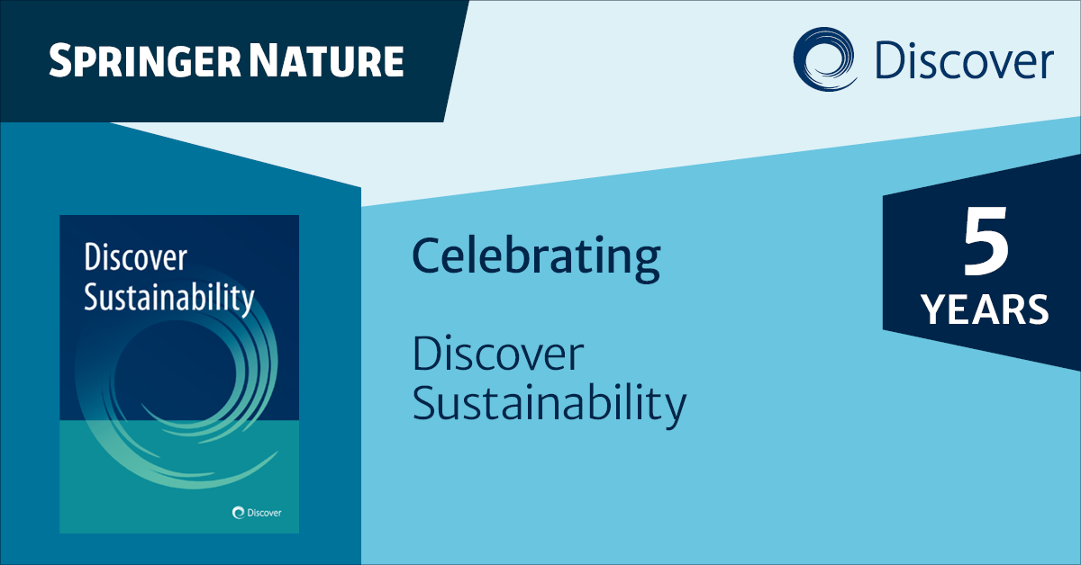 Featured articles in Discover Sustainability