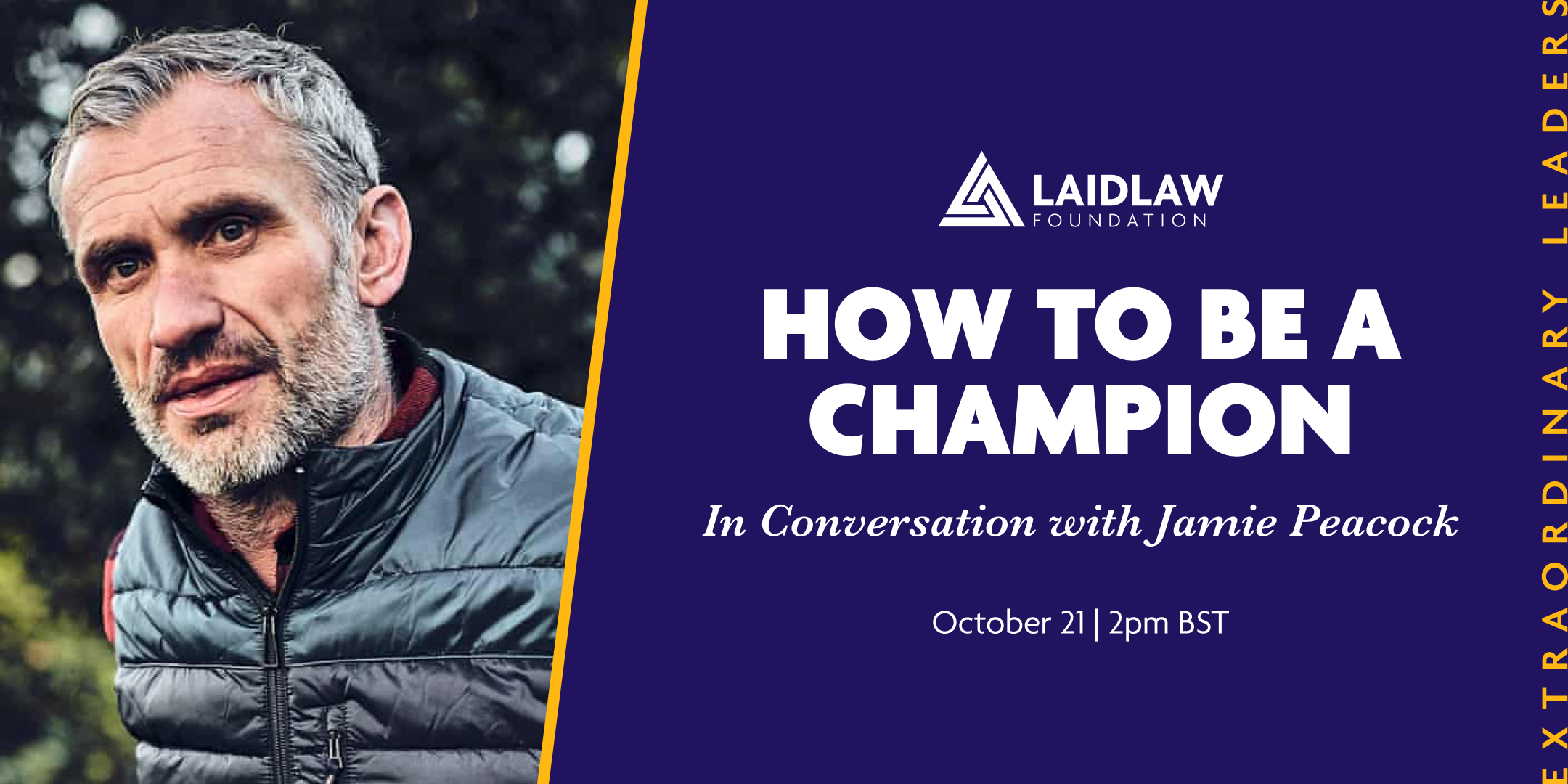  WEBINAR | How to Be a Champion with Jamie Peacock