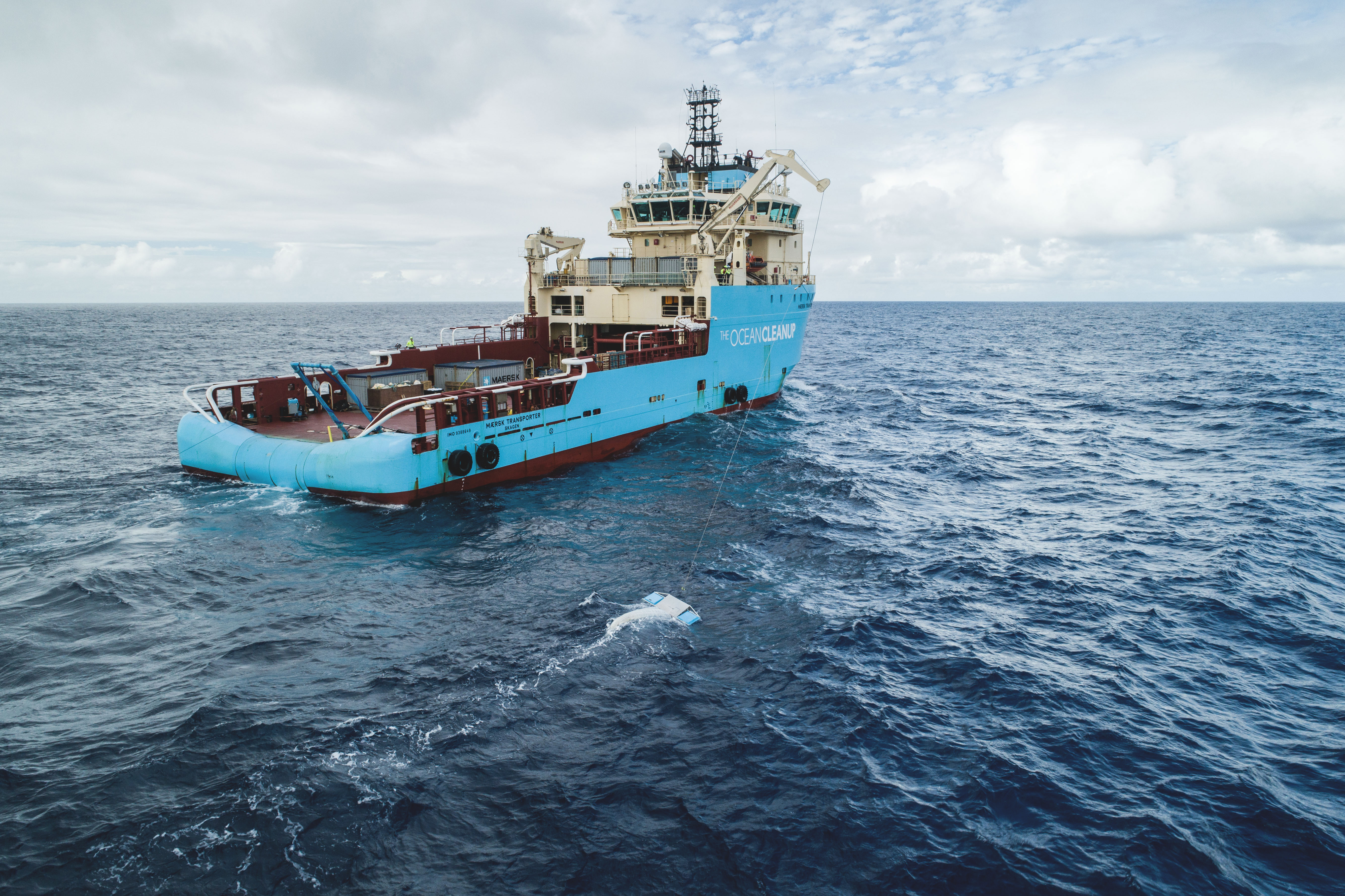 Plastic fallout from the North Pacific Garbage Patch