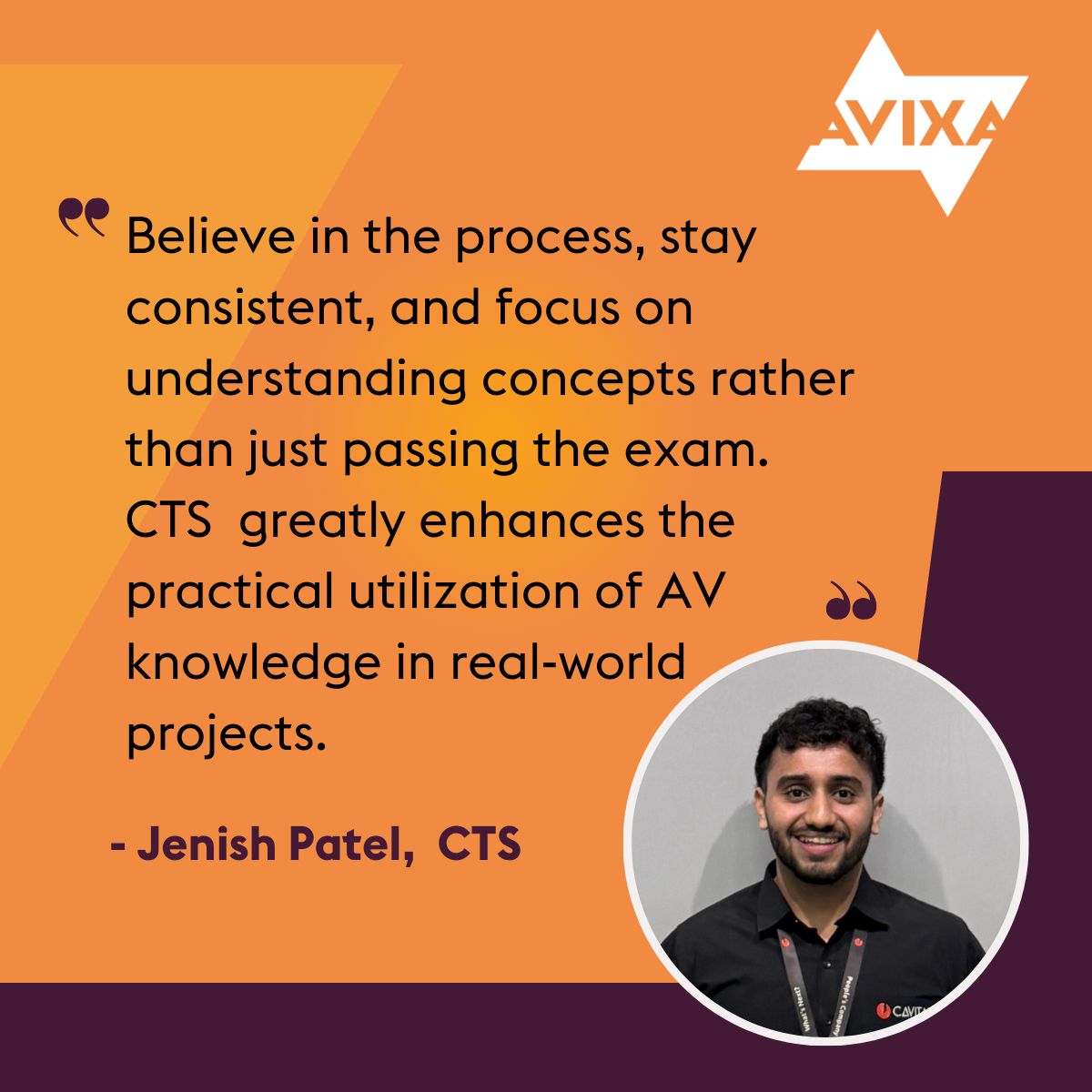 CTS Spotlight | Shaping an AV Future: My CTS Journey After InfoComm India 2025