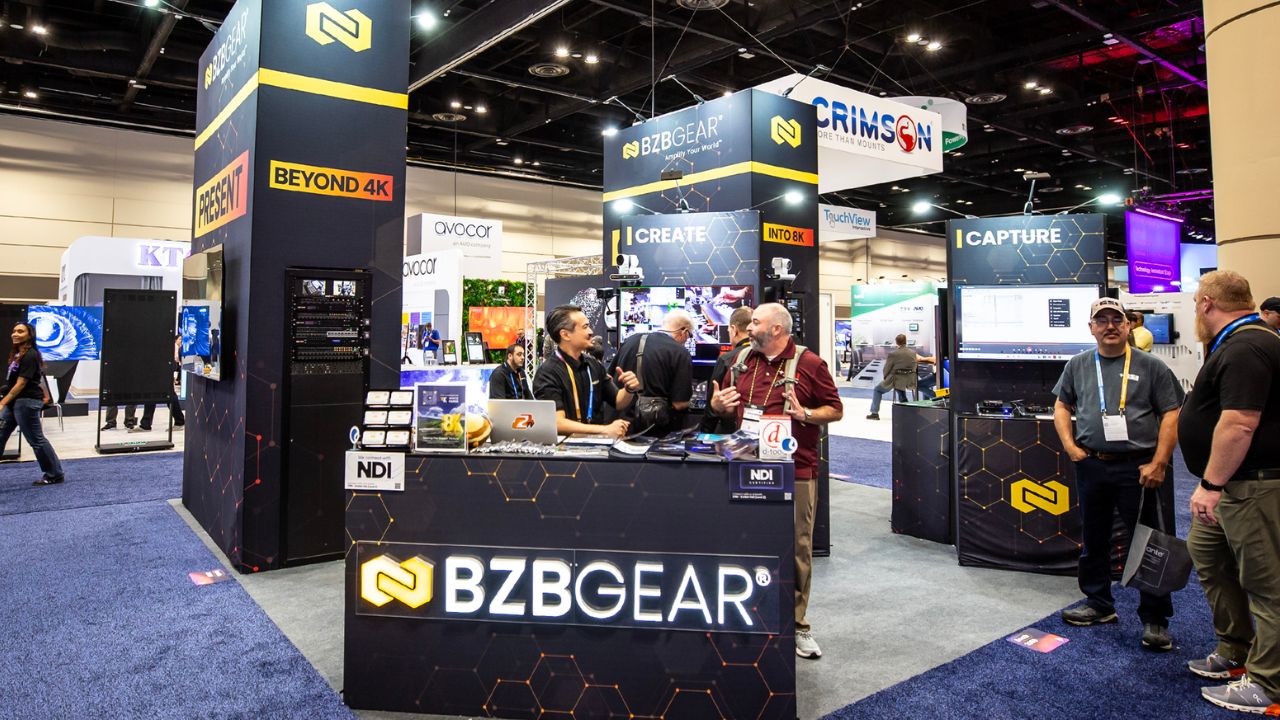 BZBGEAR chega à InfoComm América Latina com inovações 8K