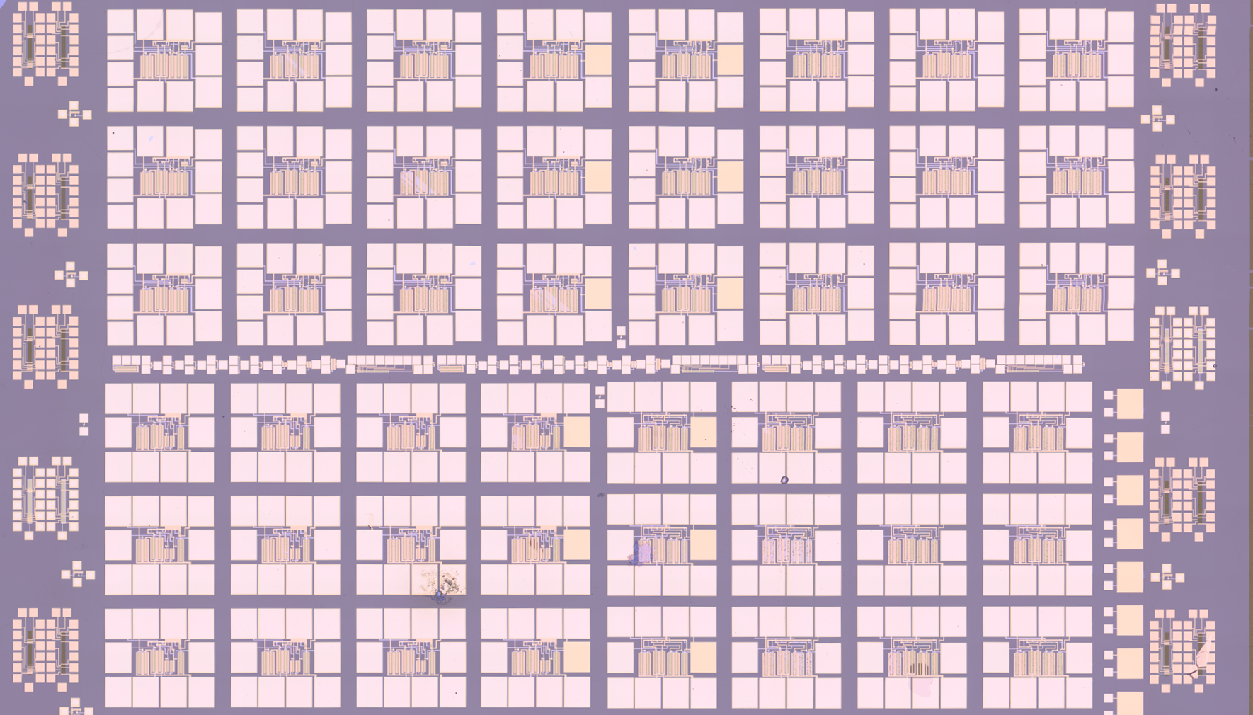 Analogue two-dimensional semiconductor electronics