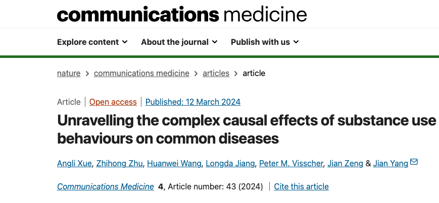 Unravelling the complex causal effects of substance use behaviours on common diseases