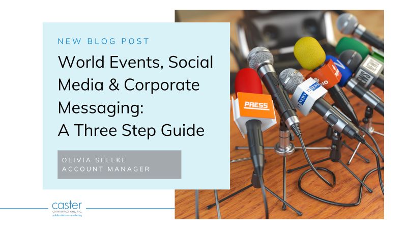 World Events, Social Media & Corporate Messaging: A Three Step Guide