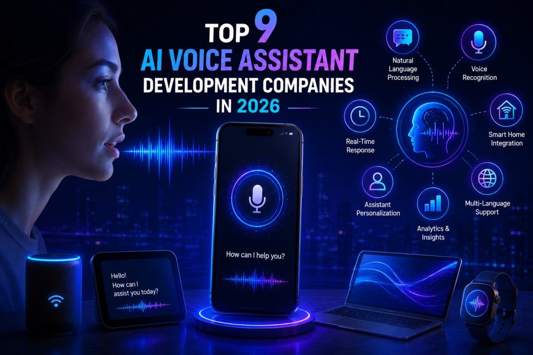 Best 7+ AI Voice Assistant Development Companies