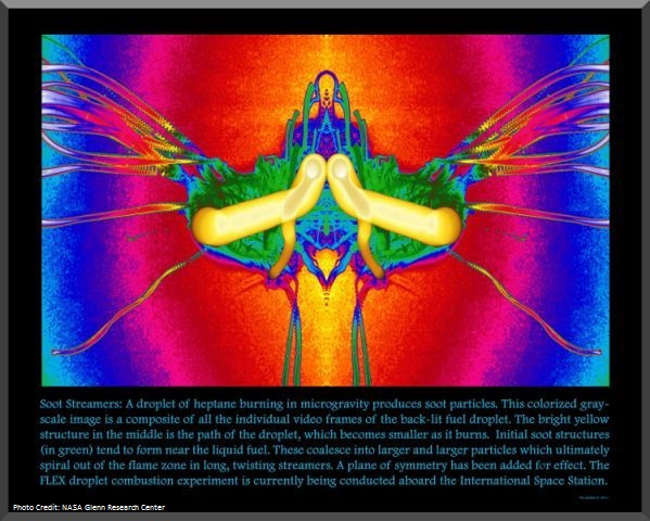 Flames in Space Image Poll: Soot Streamers