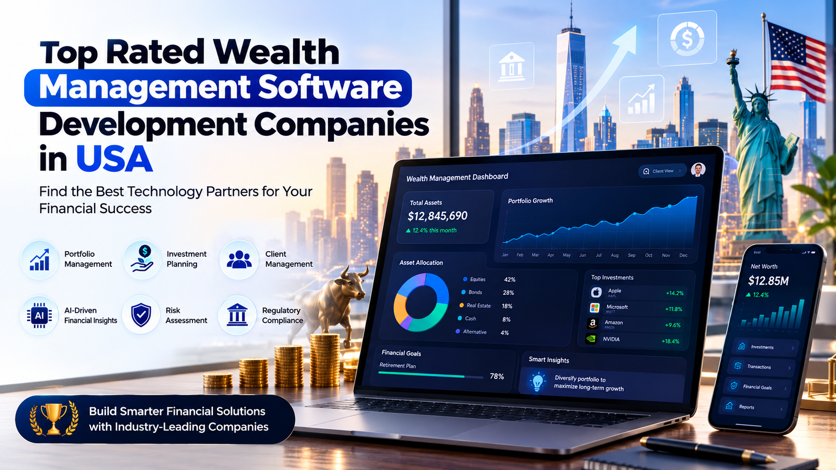 Top 10 Wealth Management Software Development Companies