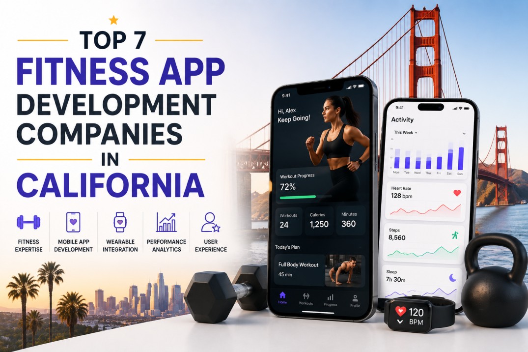 Top 7 Fitness App Development Companies in California (2026)